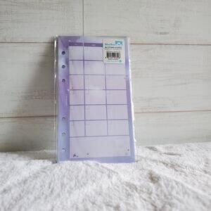 Morning Glory Blue Bear B6 C/P Refill Monthly Korean
